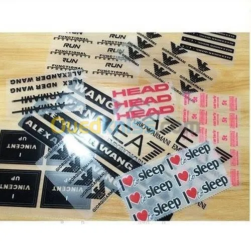 Sérigraphies transfert plastisole