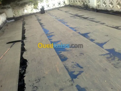 Travaux  d'étanchété