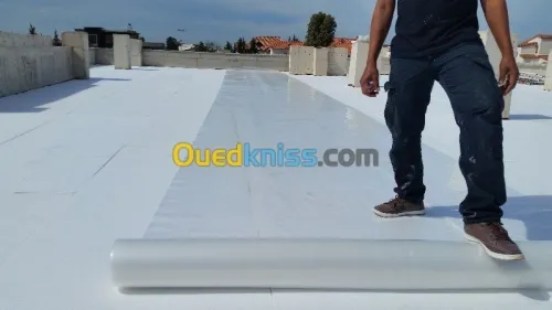 Travaux  d'étanchété