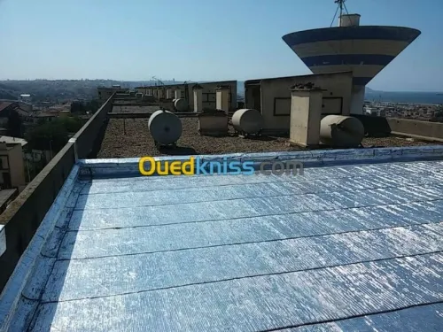 Travaux  d'étanchété