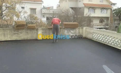 Travaux  d'étanchété