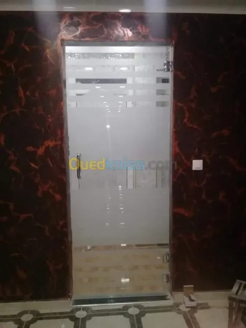 Cabine de douche verre trempé italien 