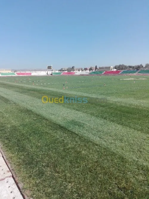 Etude, Installation système arrosage