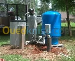 Filtration de l'eau de puits