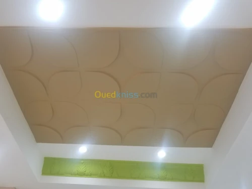 Placo plâtre , décoration,3d