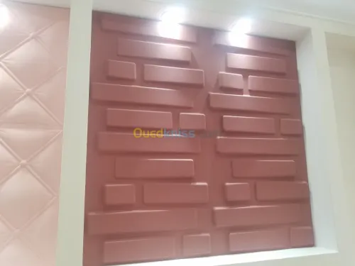 Placo plâtre , décoration,3d