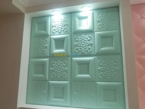 Placo plâtre , décoration,3d