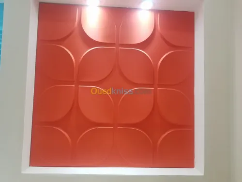 Placo plâtre , décoration,3d