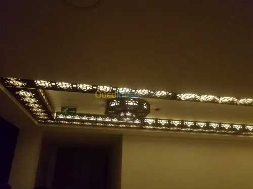 Placo plâtre , décoration,3d