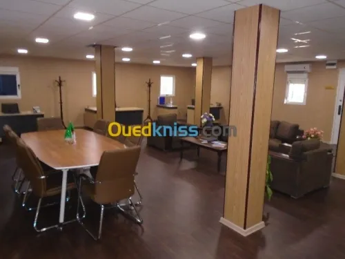 Fabrication des cabines modulaires