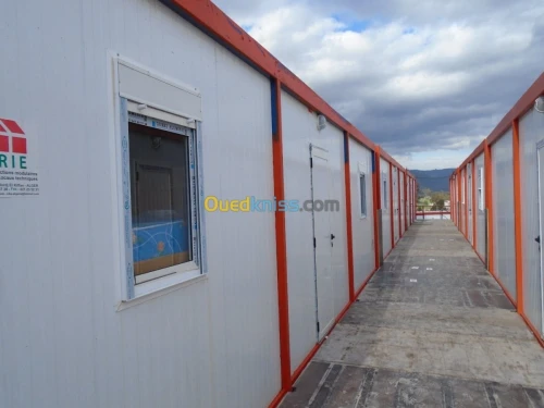 Fabrication des cabines modulaires