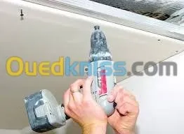 Placoplatre BA13, peinture,Plomberie