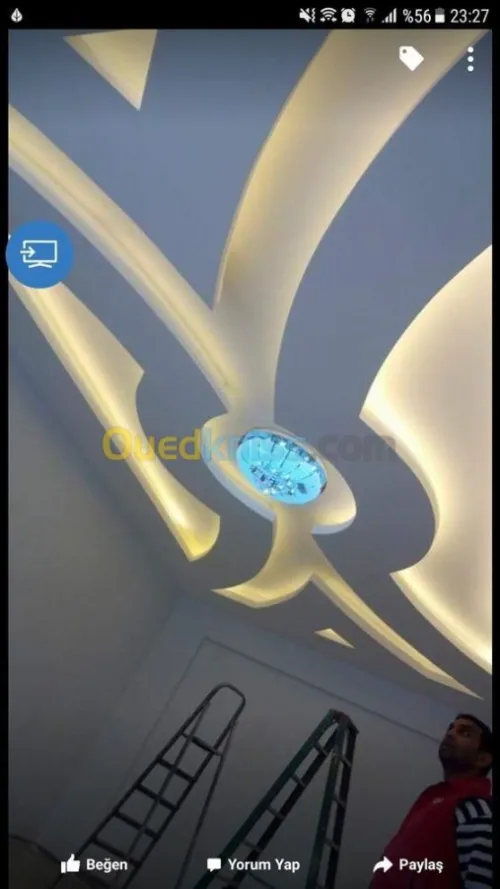 Placo platre peinture