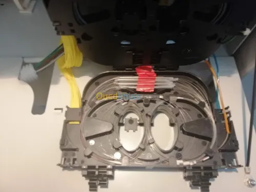 Raccordement des câbles fibre optique