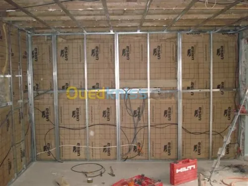 Placoplâtre b(13) pvc peinture et élec