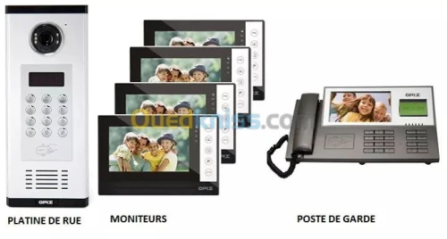 Interphone & visiophone collectif