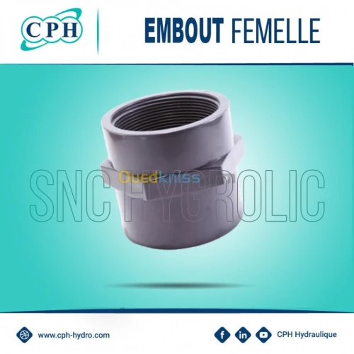 EMBOUT EN PVC