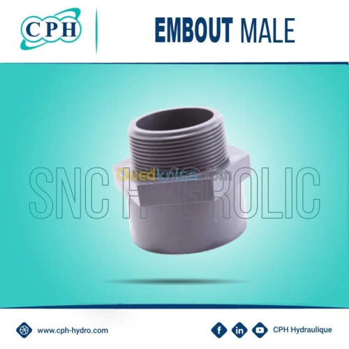 EMBOUT EN PVC