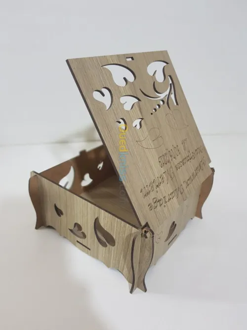 Boîte à gâteaux علب حلويات بالخشب 