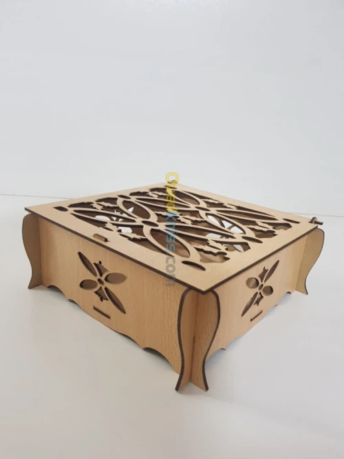 Boîte à gâteaux علب حلويات بالخشب 