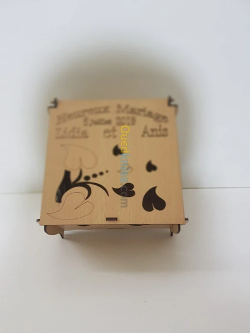 Boîte à gâteaux علب حلويات بالخشب 