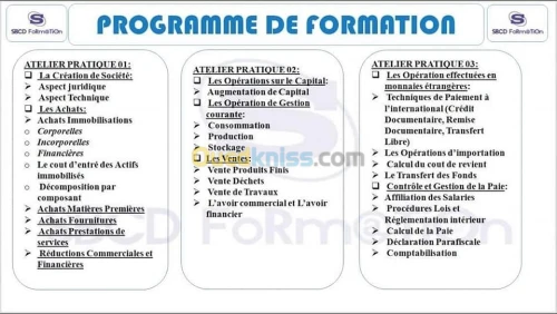 Formation en Comptabilité et Fiscalité