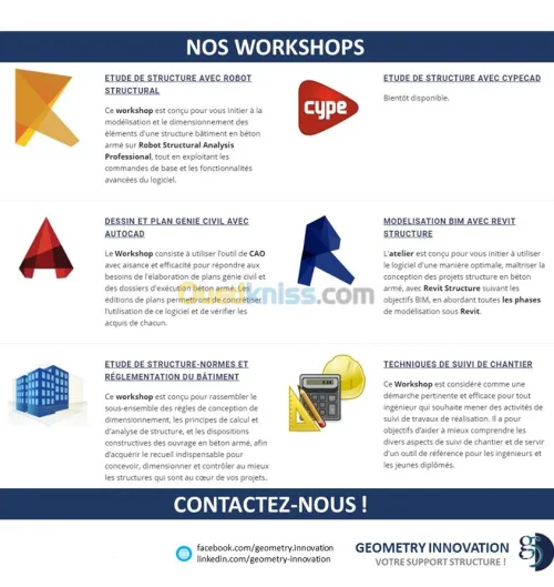Ateliers d'apprentissage et consulting