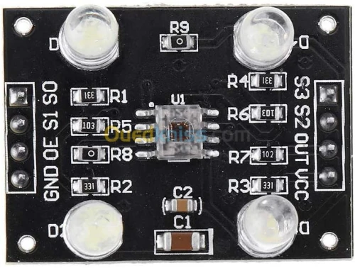  Capteur de couleur TCS34725 / TCS3200 arduino