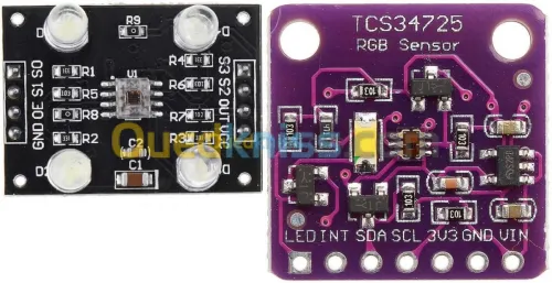  Capteur de couleur TCS34725 / TCS3200 arduino