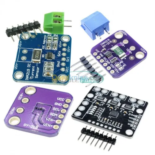 Capteur courant tension INA219 INA3221 arduino