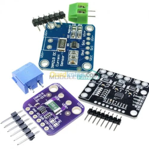 Capteur courant tension INA219 INA3221 arduino