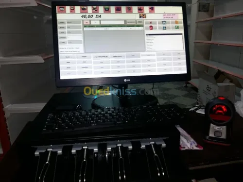 Logiciel et caisse tactile pour magasi