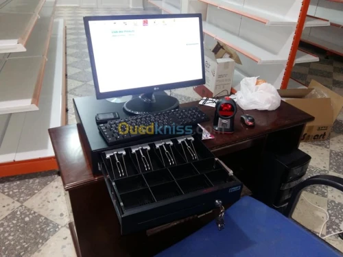 Logiciel et caisse tactile pour magasi