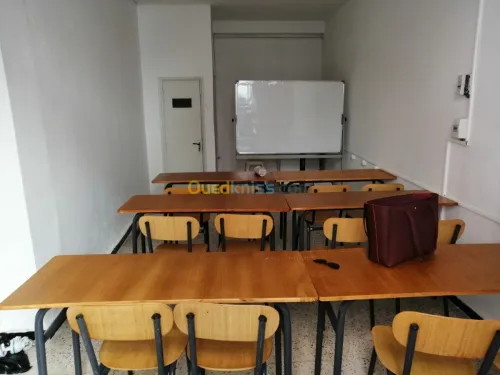 Fabrication des table et chaise scolai