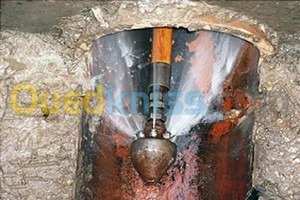 تنضيف جميع قنوات الصرف الصحي