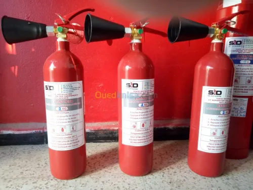 Vente et entretien des  extincteurs