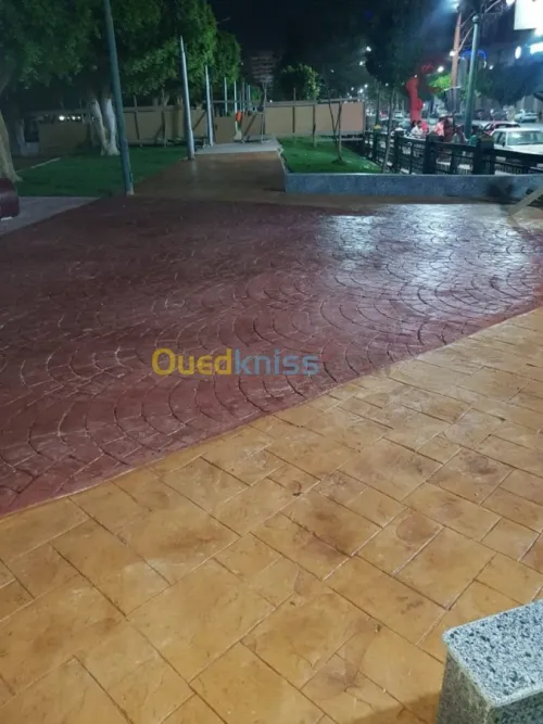 تزين الارضيىة والمسحات الخضراء