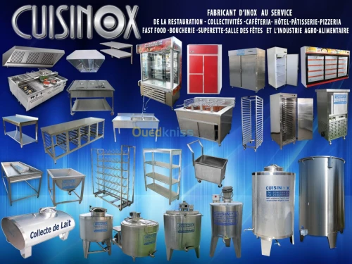 FABRICANT DE PRODUITS EN INOX 