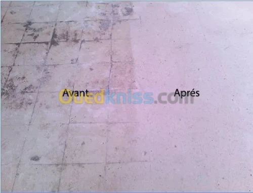 Ponçage et lustrage 