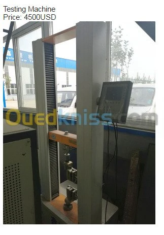 Machine test de traction 
