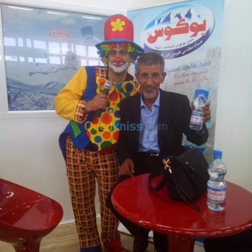 Clown Magicien Marionnettes Mascottes 
