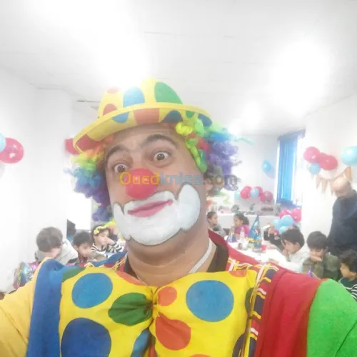 Clown Magicien Marionnettes Mascottes 