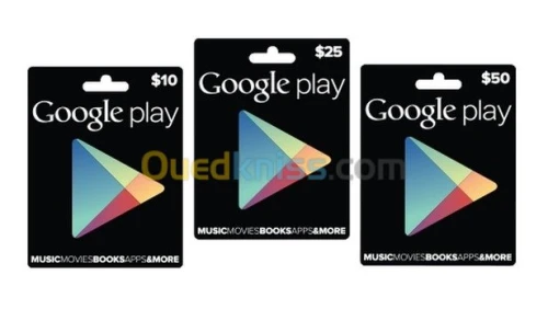carte google play