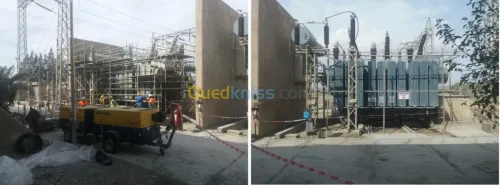 NETTOYAGE ISOLATEURS ET POSTES HT