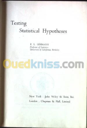 livres de probabilité et statistique