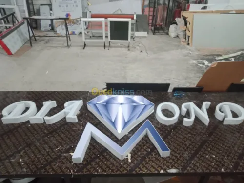 panneaux pub , enseigne lumineuse