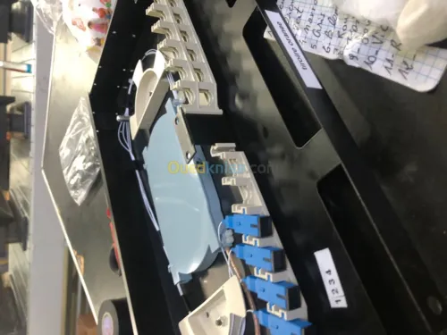 Fibre optique raccordement et test  