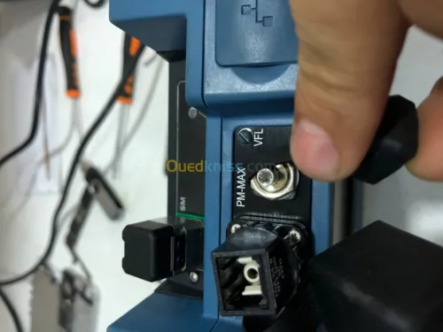 Fibre optique raccordement et test  