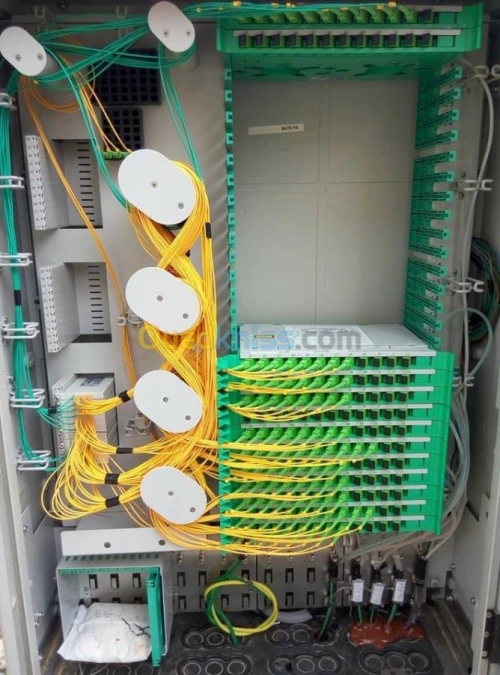 Fibre optique raccordement et test  