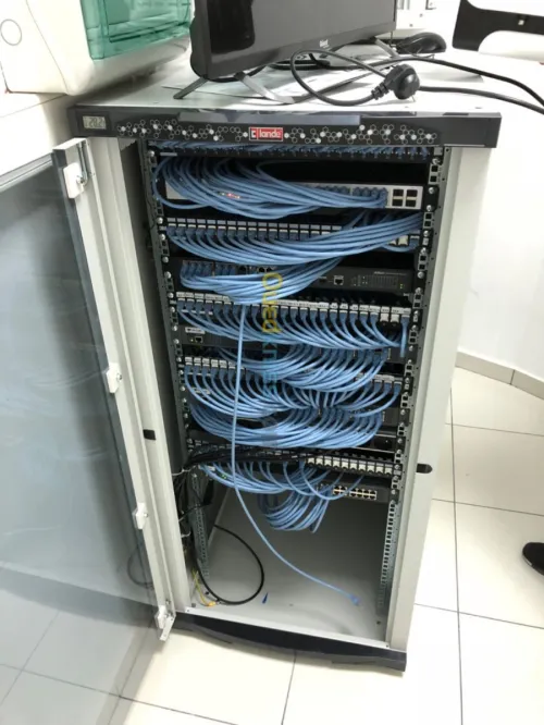 Fibre optique raccordement et test  